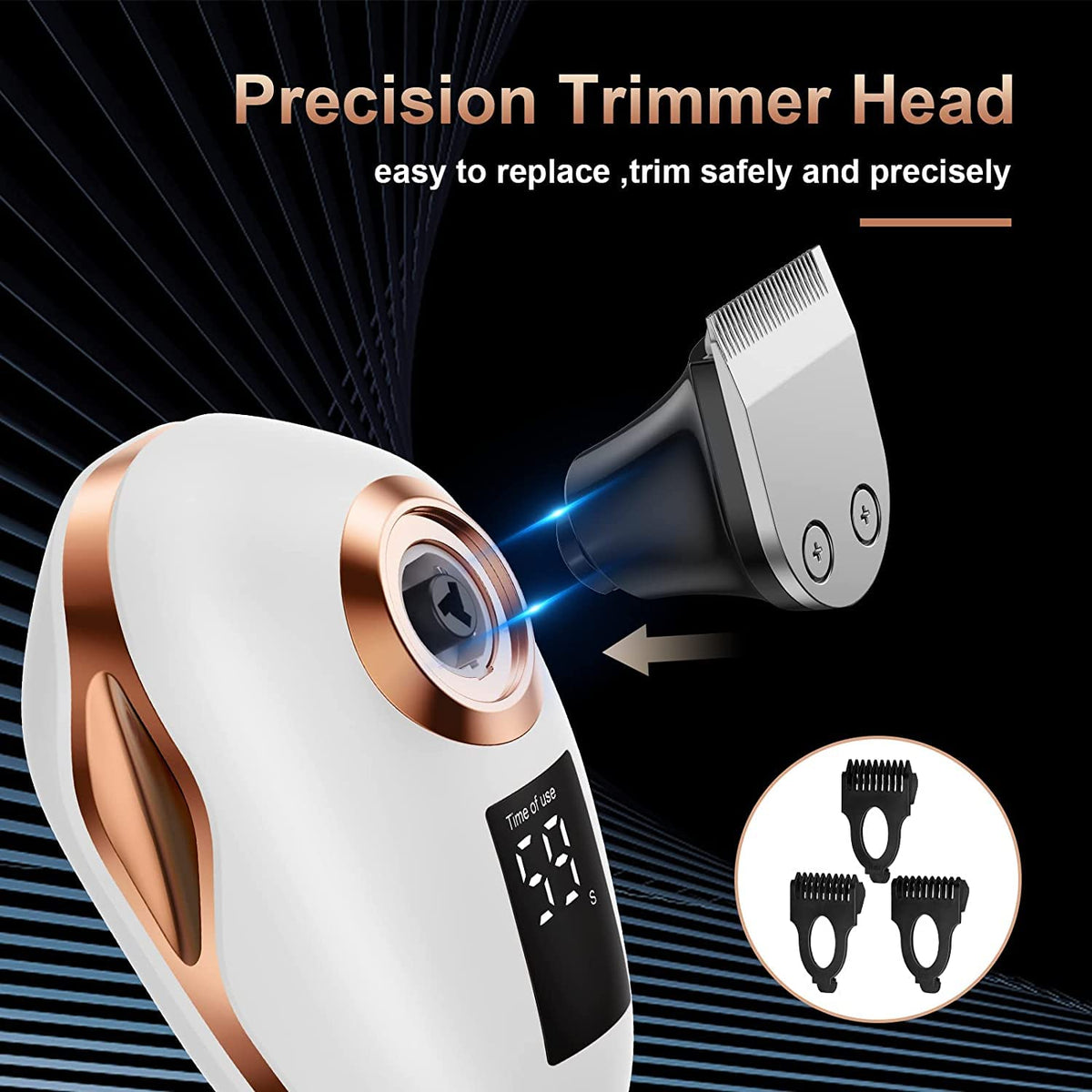 TAYAYO razor being used in shower demonstrating water-resistant convenient grooming