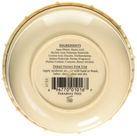 Taylor of Old Bond Street coconut shaving cream thick lather close-up highlighting creamy glide benefit