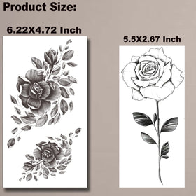Tazimi sheet beside ruler showing exact sizes for easy planning