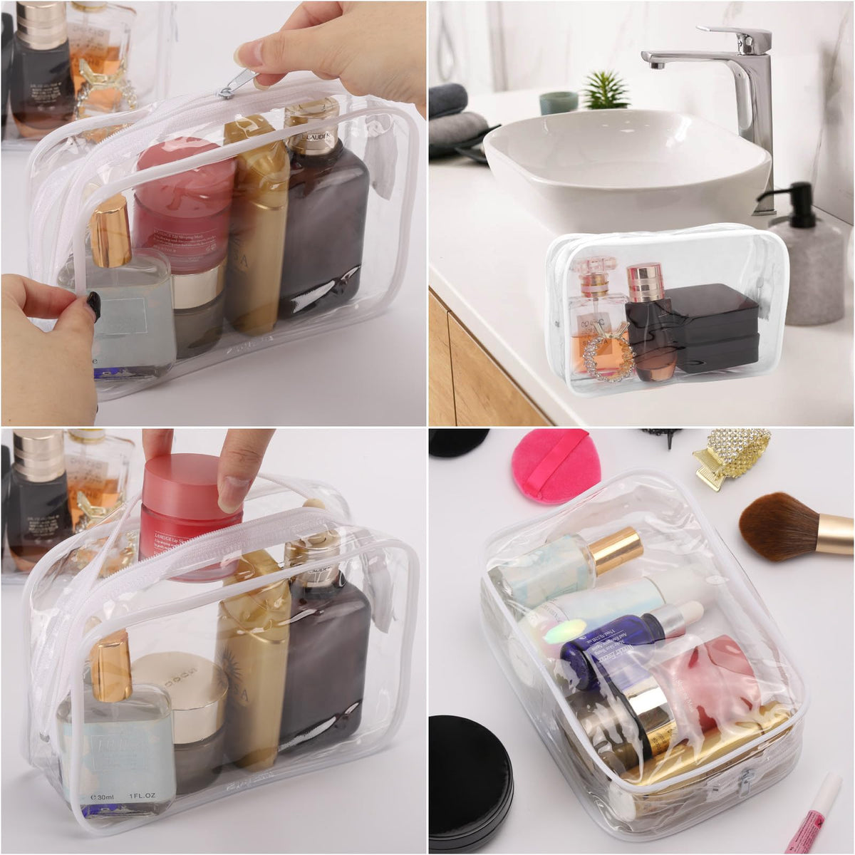 Tbestmax on bathroom counter showing tidy storage and easy reach benefit
