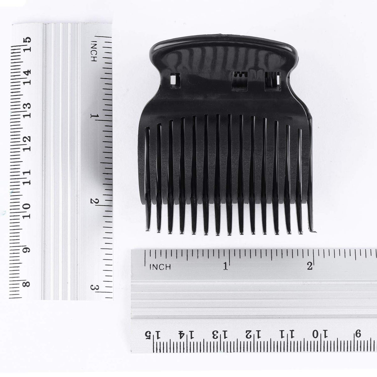Tbestmax clips fastened to a hot roller holding curl for even setting
