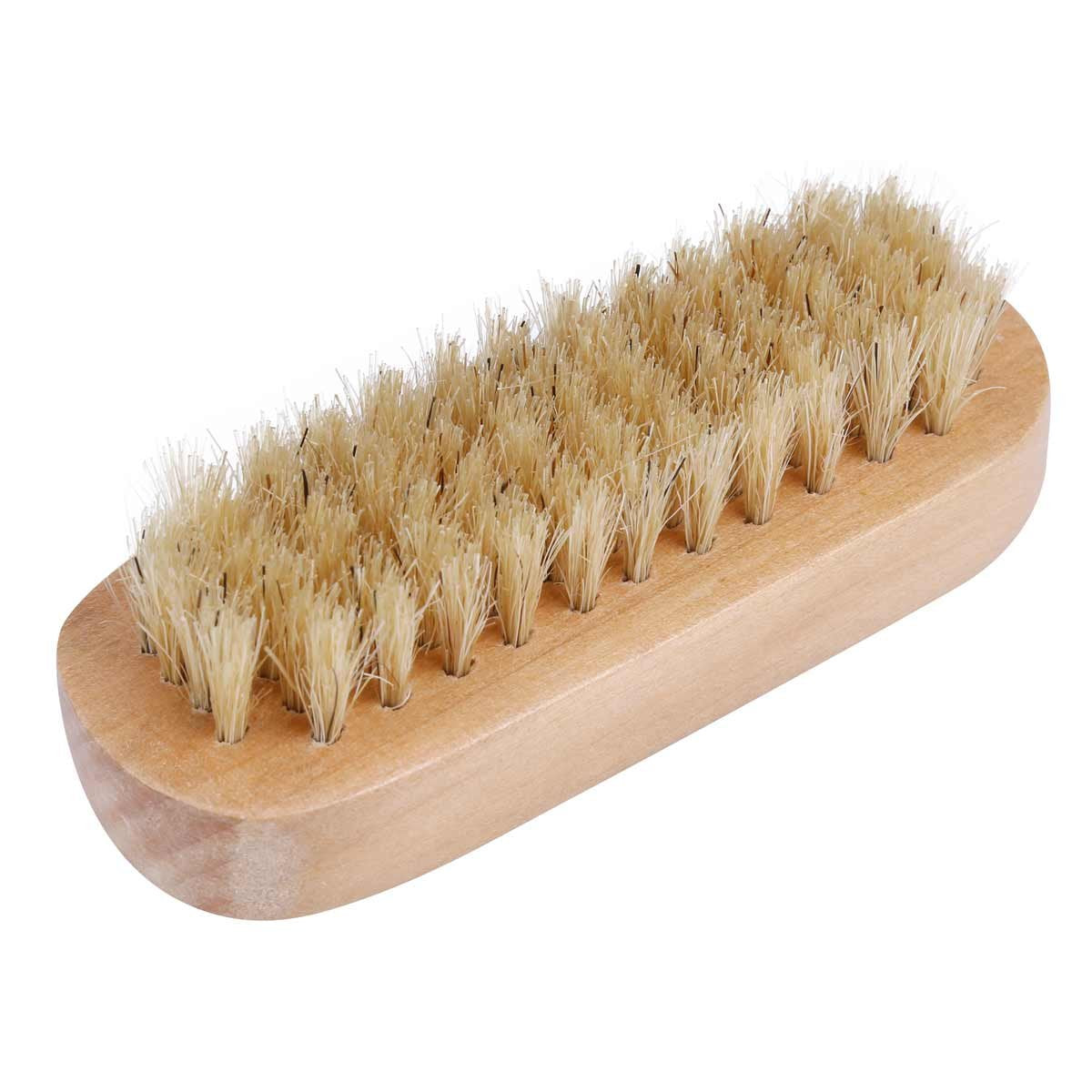Tbestmax close-up of natural bristles texture, durable gentle cleaning