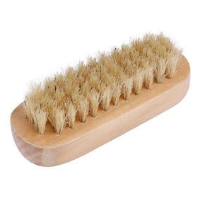 Tbestmax close-up of natural bristles texture, durable gentle cleaning
