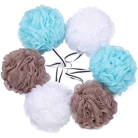 Tbestmax front view of six-color pouf pack showing value and convenience