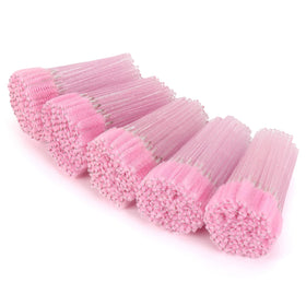 Tbestmax front packaging showing 500 pink spoolies for hygienic use