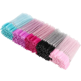 Tbestmax front packaging showing 500 colorful disposable spoolies for hygiene