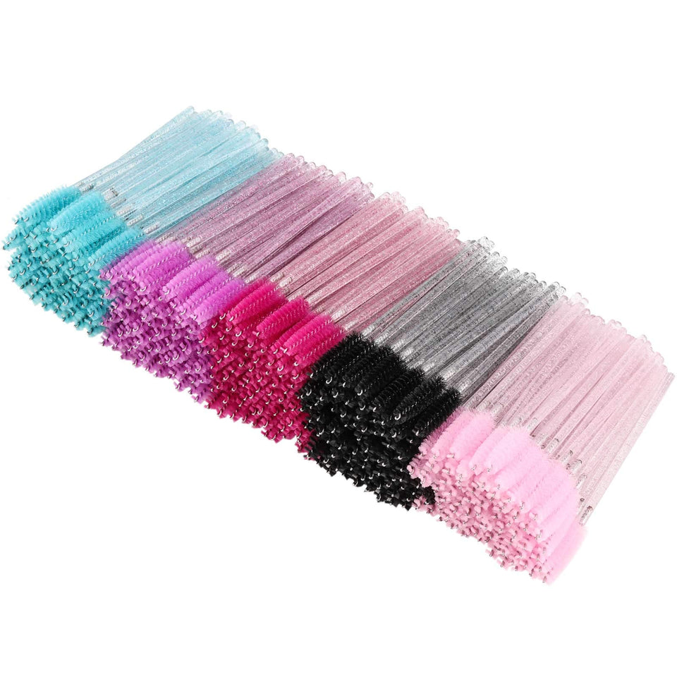 Tbestmax front packaging showing 500 colorful disposable spoolies for hygiene