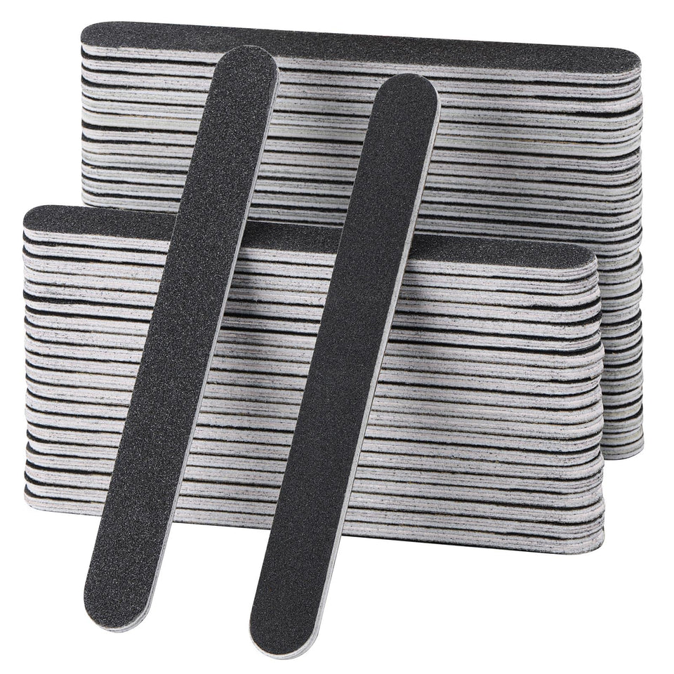 Tbestmax front packaging showing 50 black double-sided files and quantity benefit