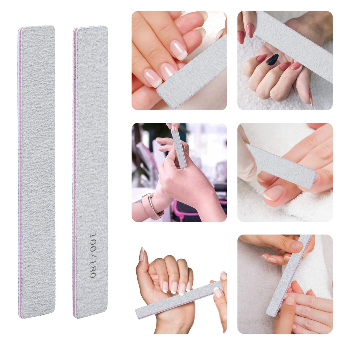 Tbestmax in use filing an acrylic nail for controlled shaping results