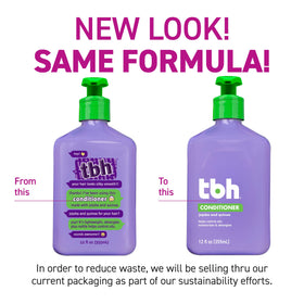 TBH close-up shampoo lather demonstrating gentle foam and effective cleansing