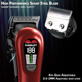 TCMKY auxiliary light illuminating hairline for accurate trimming in low light
