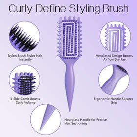Tcsxady brush vented head close-up boosting airflow for faster blow-drying