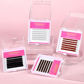 TDANCE lifestyle image of lashes with makeup showing balanced, polished eye benefit