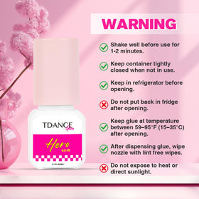 TDANCE before and after lash extensions showing lasting natural-looking results benefit