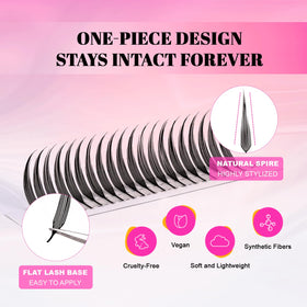 TDANCE display of mixed 8–15mm lengths for versatile styling choices
