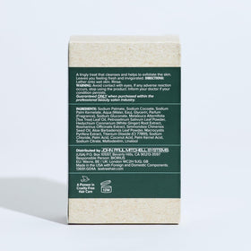 Tea Tree bar in shower setting showing invigorating botanical refresh