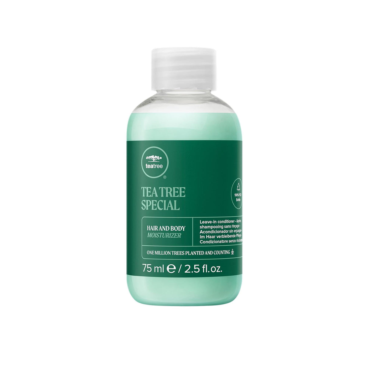 Tea Tree front packaging showing 2.5 fl oz size and brand benefit