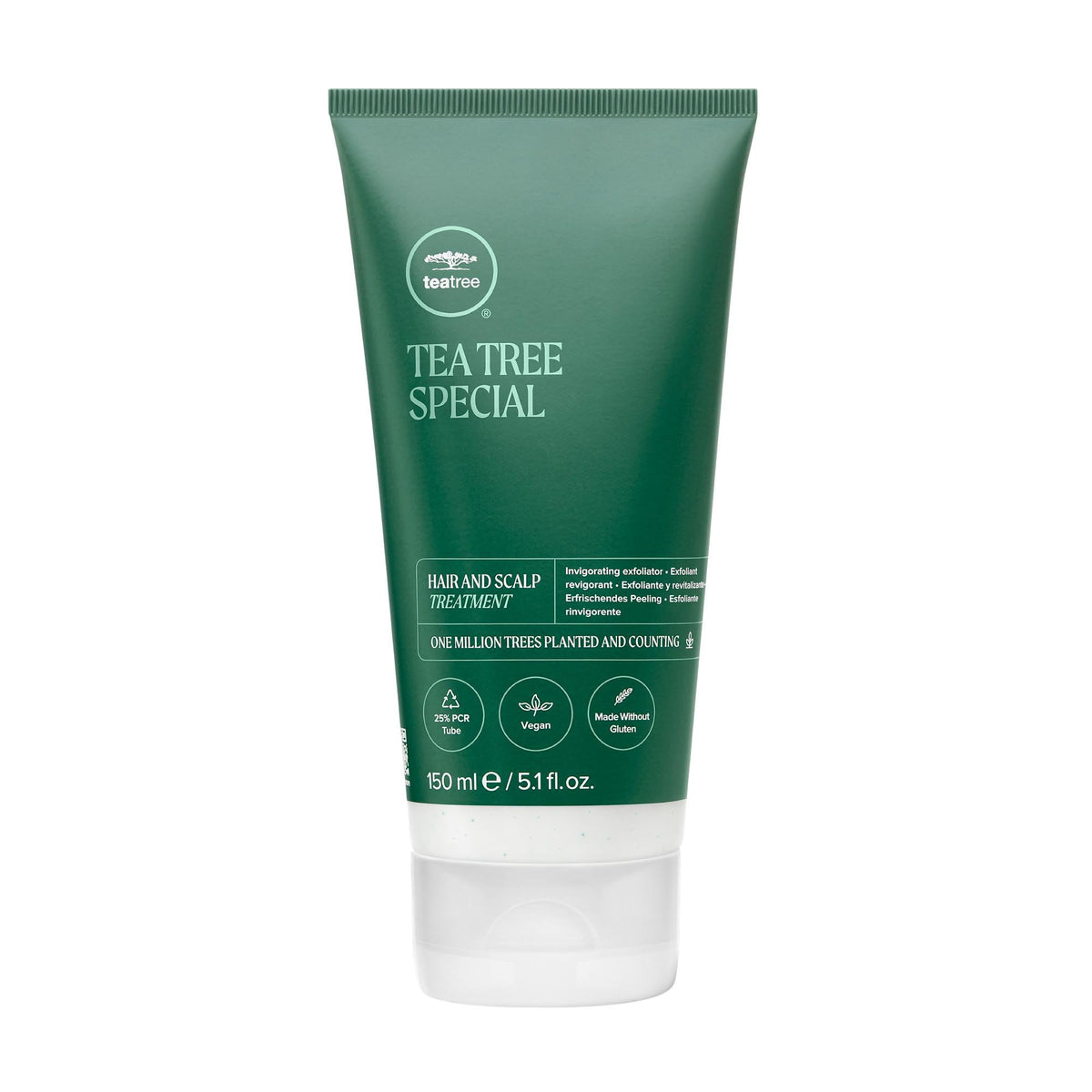 Tea Tree front packaging showing jar and label with easy-to-read benefits