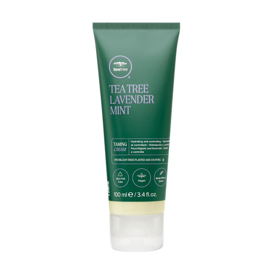 Tea Tree front jar showing product name and size, brand clarity and trust