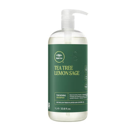 Tea Tree front bottle showing label and citrus herbal fragrance benefits