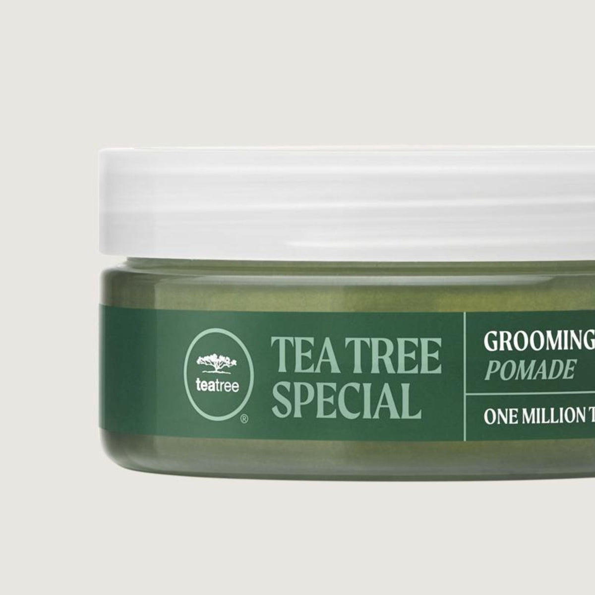 Tea Tree pomade on wavy hair before and after showing enhanced definition