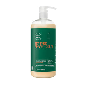 Tea Tree front bottle showing label and size for clear product identification and benefit