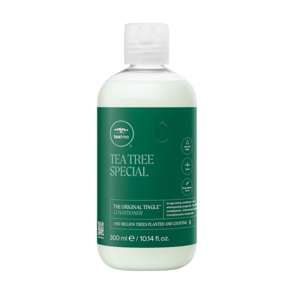 Tea Tree front bottle showing product and size for clear purchase decision