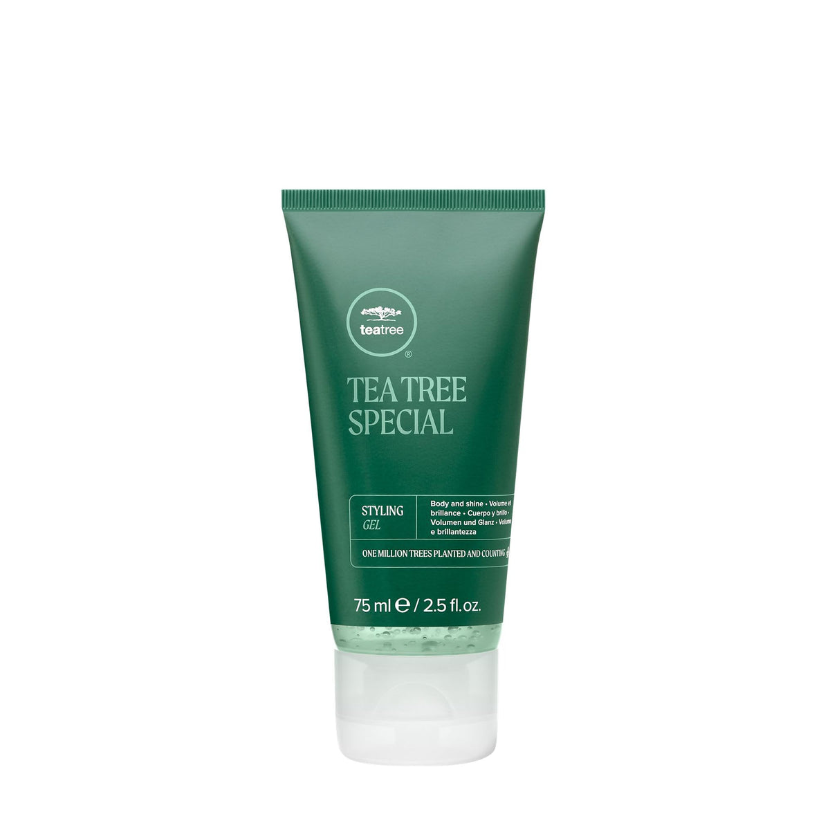 Tea Tree front packaging showing bottle and branding for easy identification and travel-friendly size