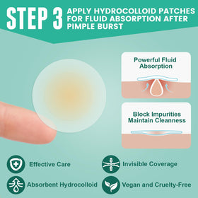 TEAWOO full contents laid out to display microdarts, poppers, and hydrocolloid patches