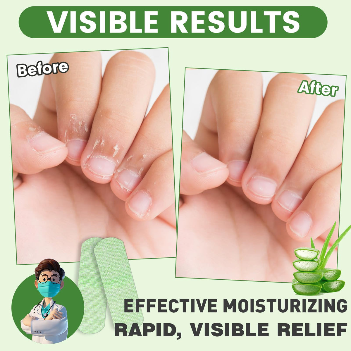 TEAWOO patch applied to fingertip during use, reduces pain and friction