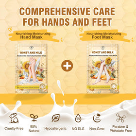 TEAWOO opened single pair glove and sock ready for mess-free application