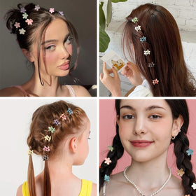 TEBIEKOY clips styled with beach outfit offering bright accents and easy wear