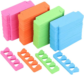 Tecbeauty front packaging showing 120-piece toe separators and value