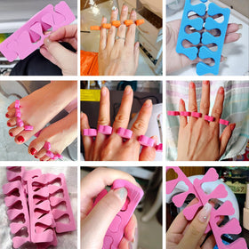 Tecbeauty stacked separators showing flexibility and reusable durability
