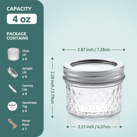 Tecohouse jars used for DIY candles and bath salts highlighting creative uses