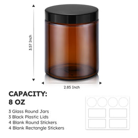 Tecohouse wide mouth jar open to show interior and easy filling benefit: convenient scooping