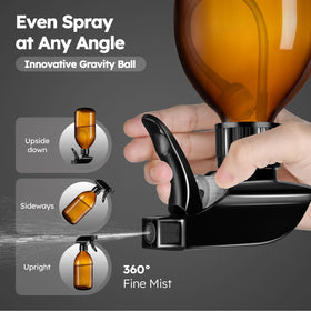 Tecohouse nozzle close-up showing adjustable spray for controlled application