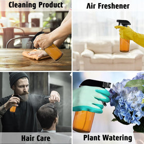 Tecohouse spray mist used on houseplant leaves for even application and gentle care