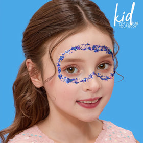 Teenitor glitter worn at festival demonstrating long-lasting sparkling finish