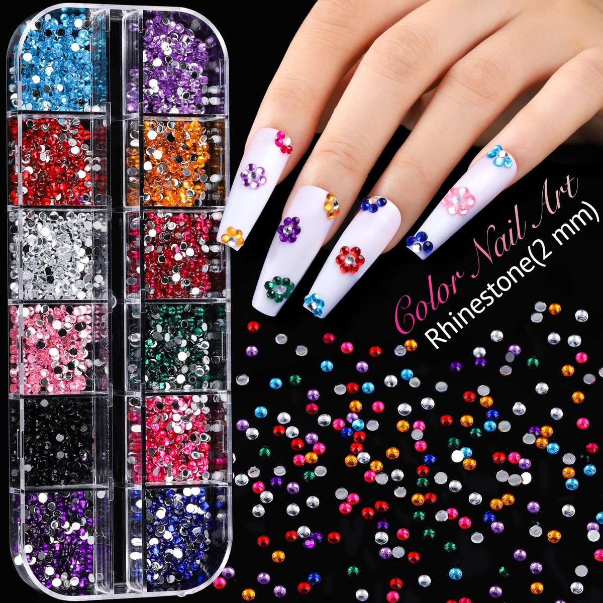 Teenitor set of brushes and double-ended dotting tools for precision