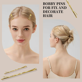 Teenitor bun in use secured with pins demonstrating long-lasting hold