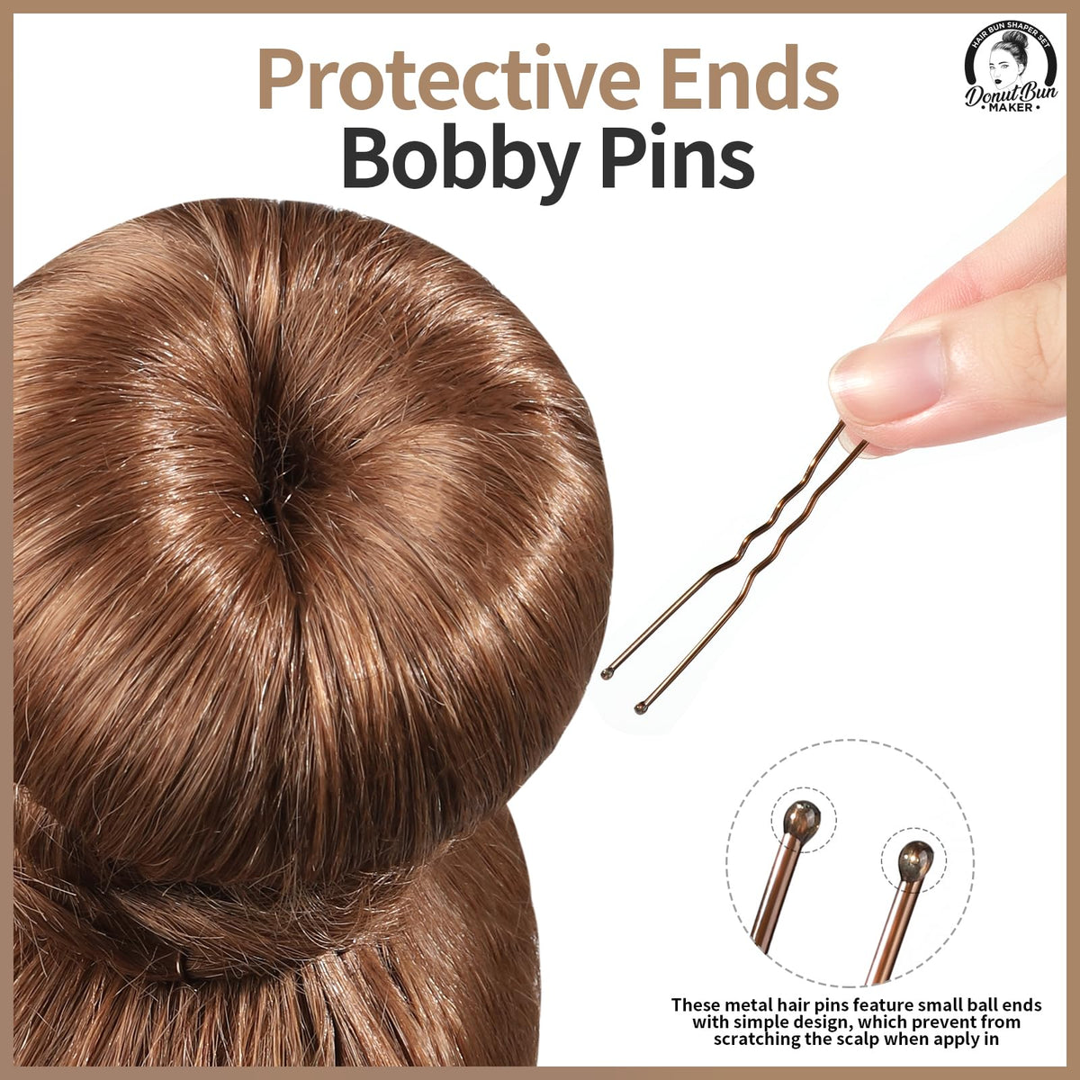 Teenitor bun in use on a dancer demonstrating secure neat ballet hairstyle