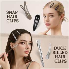 Teenitor clear and black hair bands display offering discreet elasticity