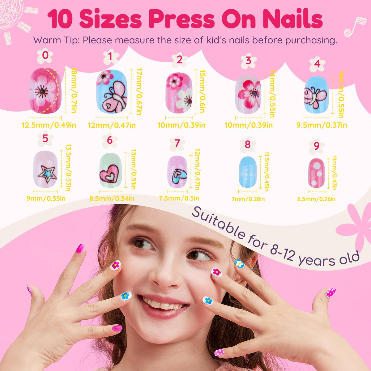 Teenitor close-up glitter detail on nails highlighting sparkle and durable finish