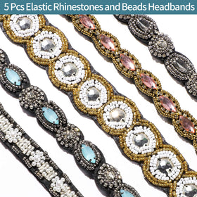 Teenitor close-up of rhinestones and beads highlighting craftsmanship and shine