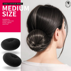 Teenitor elastics and bobby pins detail for secure gentle hold