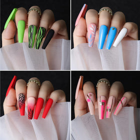 Teenitor nail file and buffer close-up delivering smooth shaping and high-shine finish