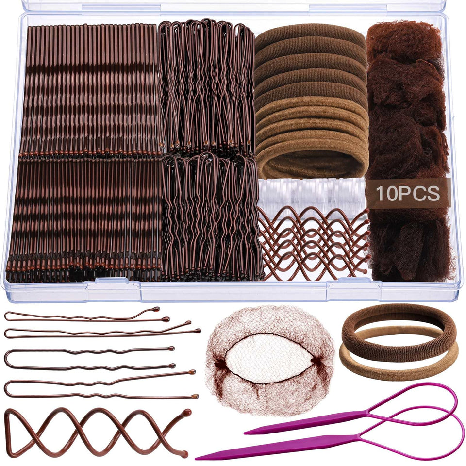 Teenitor front of kit showing organized brown pins for easy travel and storage