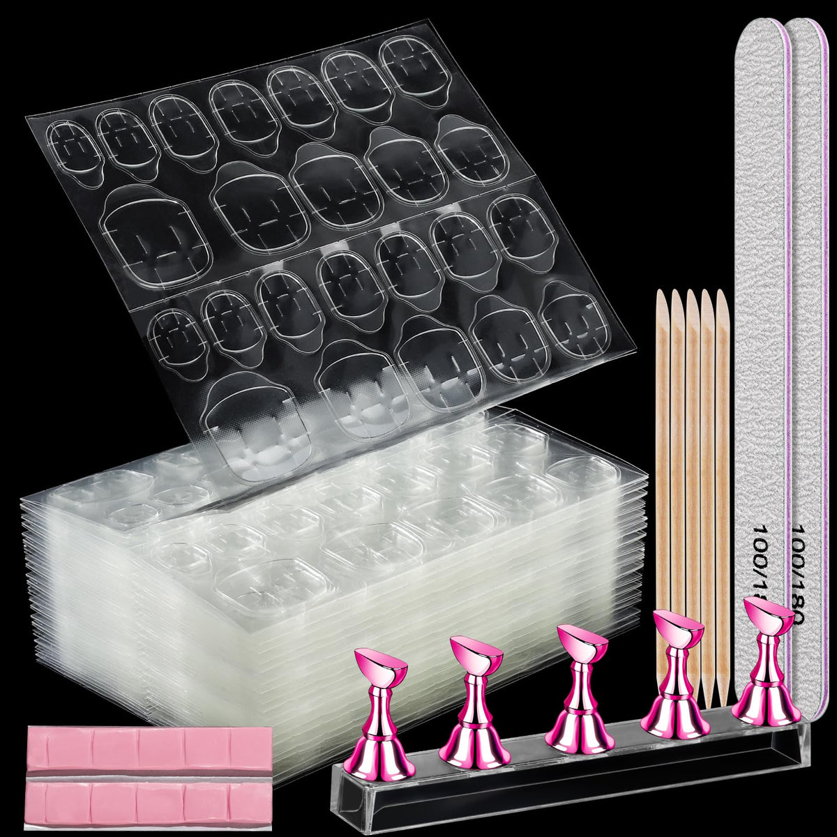 Teenitor front packaging and full kit neatly arranged for quick use