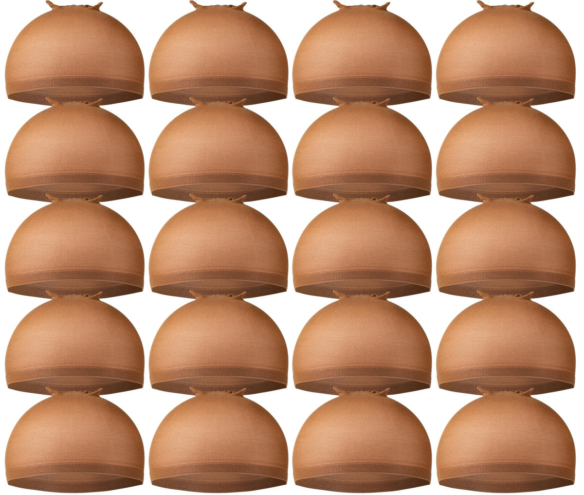 Teenitor front packaging showing brown wig caps and quantity benefit